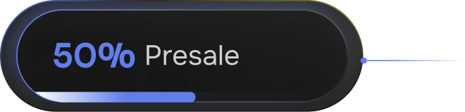 Tokenomics distribution - Presale, Reserves, Rewards, Listings, Team, Marketing